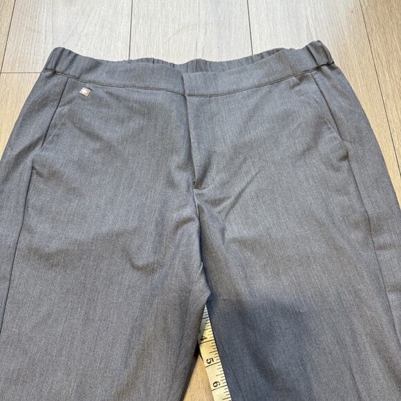 Figs Technical Collection L Keroka Scrub Pants Straight Wide Leg Butto W19SW2005 - Picture 10 of 13